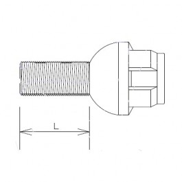 Tornillos antirrobo esféricos