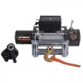 Cabrestante Bullface 9500 libras 12V cable de acero.