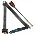 Cinturon de seguridad automático de 4 puntos homologado. Hembra rígida de 48 cm.