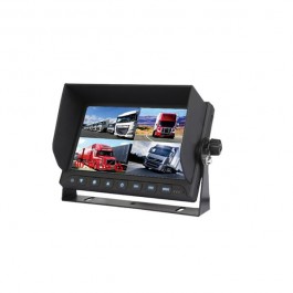 MONITOR LCD 7" 12-24V ENTRADA 4 CAMARAS 800X480 PIXEL