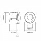 Sensor de parking trasero con pantalla