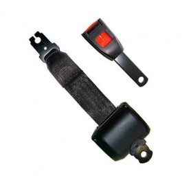 Cinturon de seguridad homologado automático 2 puntos. Hembra rígida.